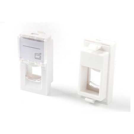 Lanview EURO OUTLET 45x22,5 - 1-PORT
